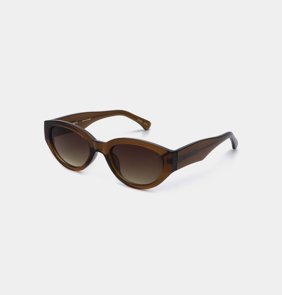 Women A Kjaerbede Sunglasses And Eyewear | A.Kjaerbede Winnie In Smoke Transparent