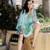 Women Pranella Dresses | Pranella Lolly Kaftan In Aqua