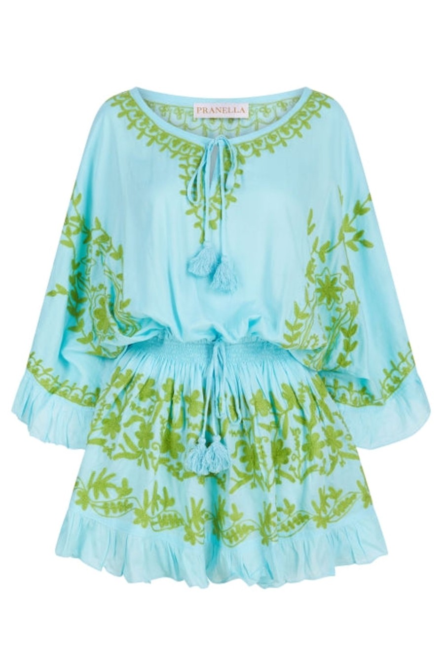 Women Pranella Dresses | Pranella Lolly Kaftan In Aqua