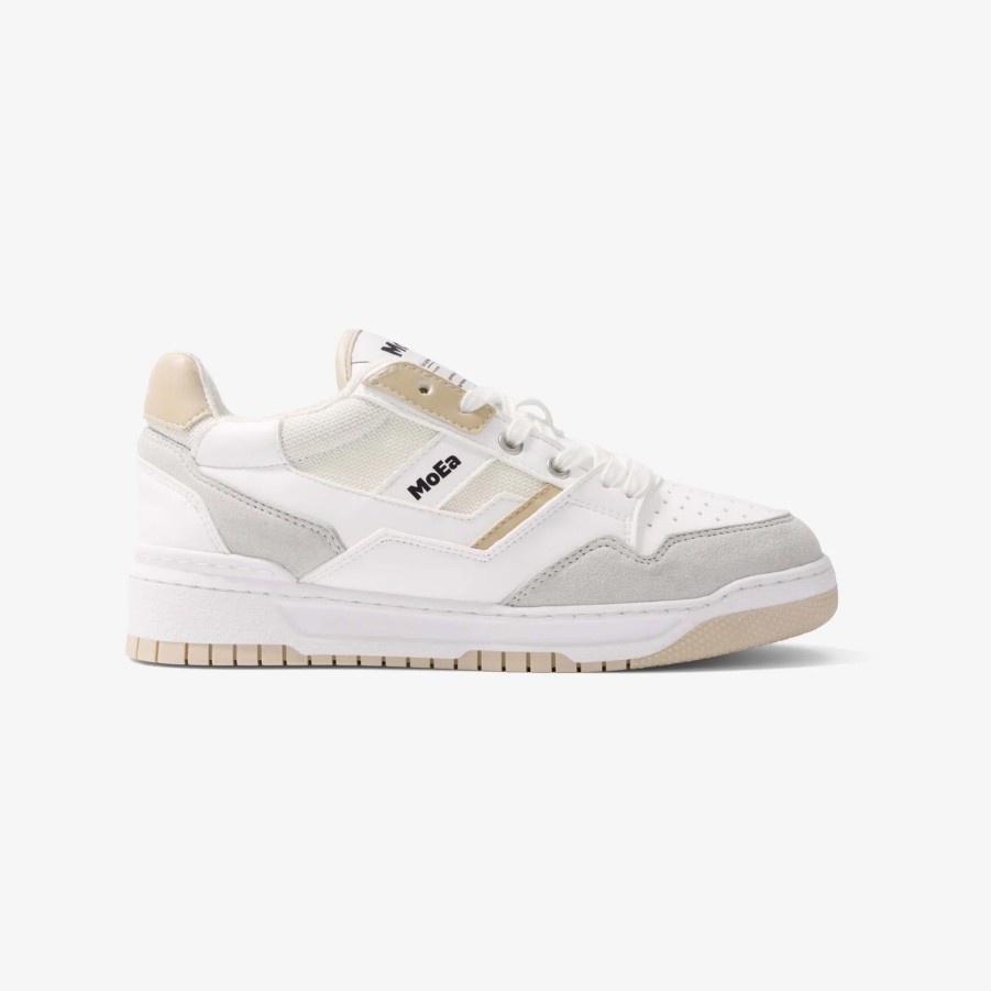 Women MoEa | Moea Gen2 Trainers Corn White & Beige