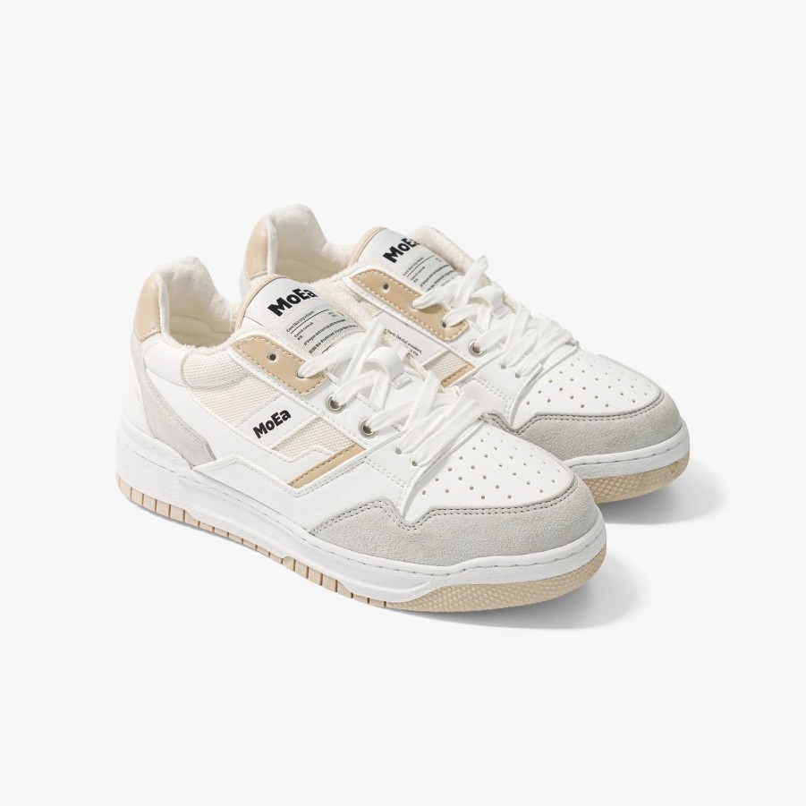 Women MoEa | Moea Gen2 Trainers Corn White & Beige