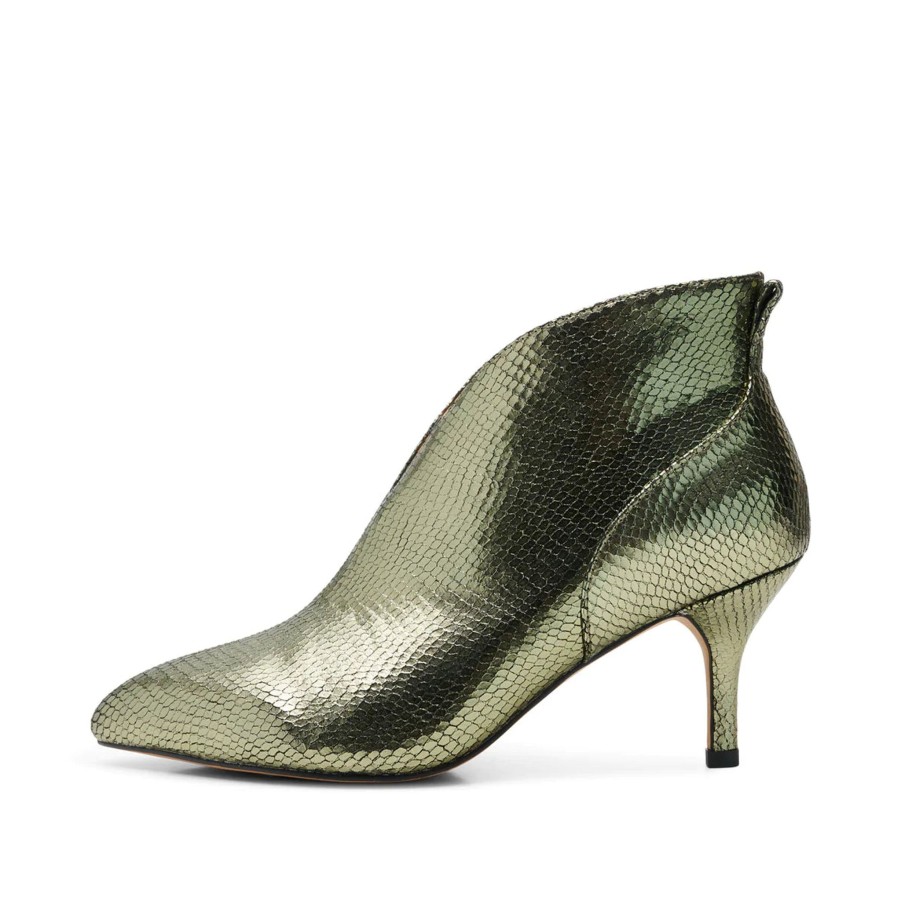 Women Shoe The Bear | Shoe The Bear Valentine Boot In Silver Olive