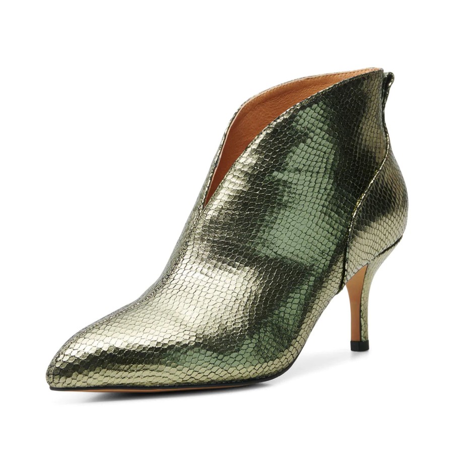 Women Shoe The Bear | Shoe The Bear Valentine Boot In Silver Olive