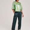 Women CKS Trousers & Skirts And Shorts | Cks Tonkson Trouser In Urban Chic Green