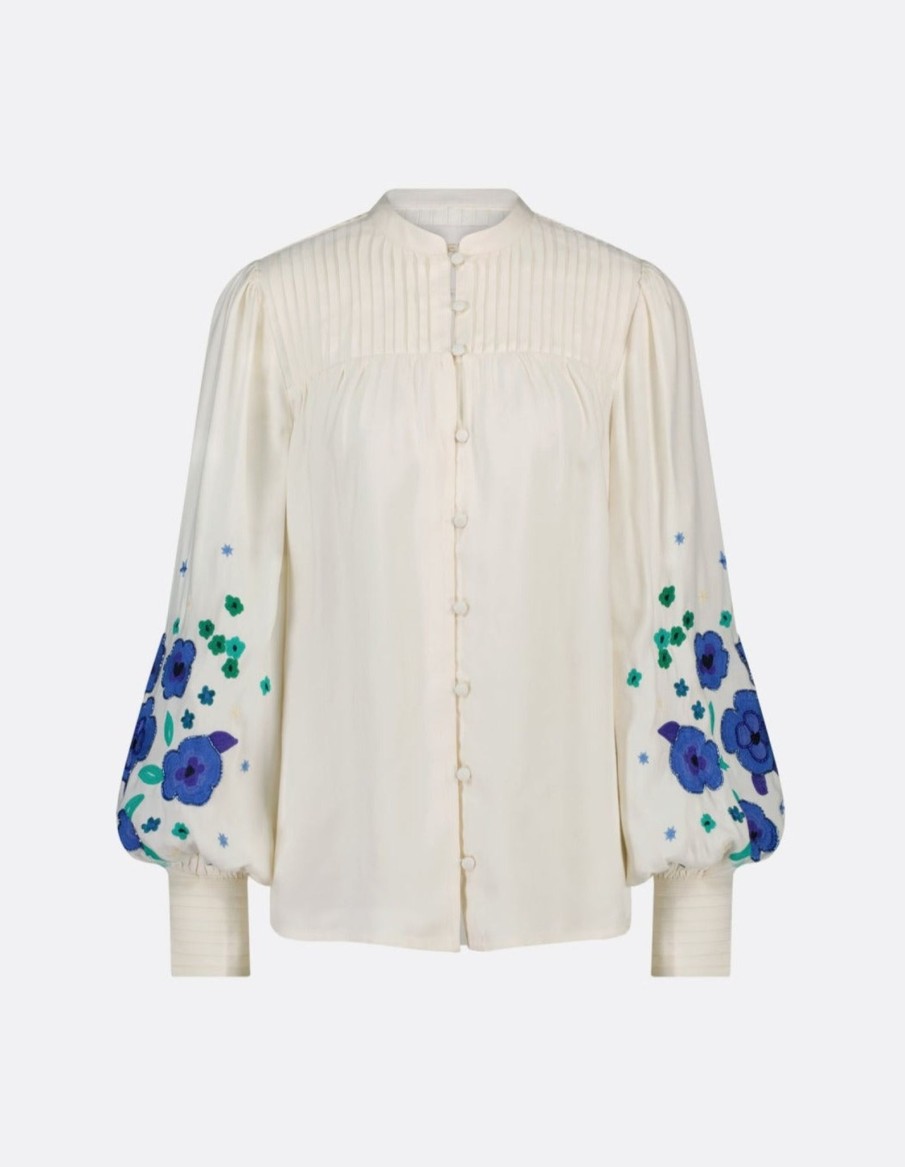 Women Fabienne Chapot Tops | Fabienne Chapot Harry Blouse In Cream