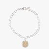 Women Anna Beck Bracelets | Anna Beck Smooth Rimmed Charm Bracelet Br10117-Twt