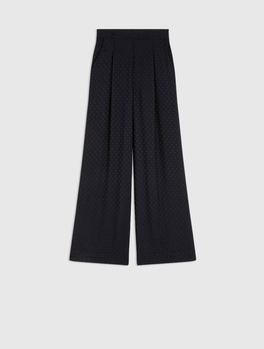 Women Idano Trousers & Skirts And Shorts | Idano Hilde Uni Trouser In Nuit