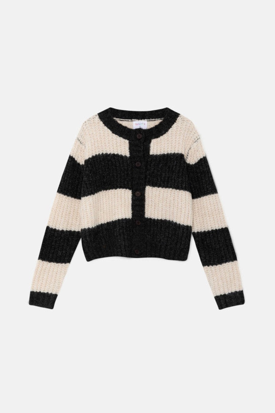 Women Compania Fantastica Knitwear And Sweaters | Compania Fantastica Cardigan In Stripes 10360