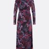 Women Fabienne Chapot Dresses | Fabienne Chapot Bella Dress In Black And Bubble Gum Pink