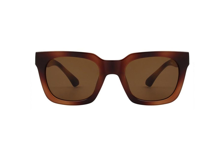 Women A Kjaerbede Sunglasses And Eyewear | A.Kjaerbede Nancy Sunglasses In Demi Brown