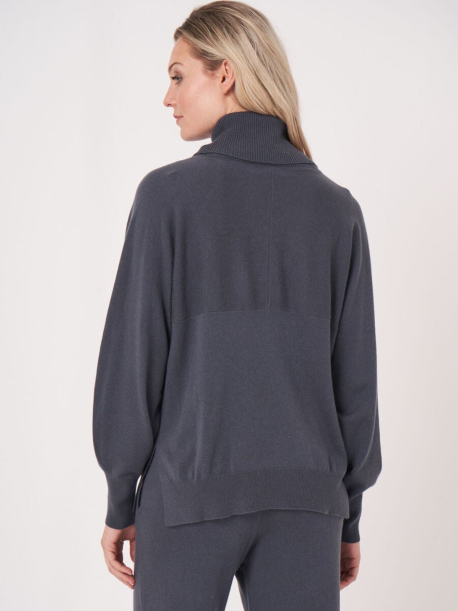 Women Repeat Cashmere Knitwear And Sweaters | Repeat Cashmere Jumper In Midnight 200659