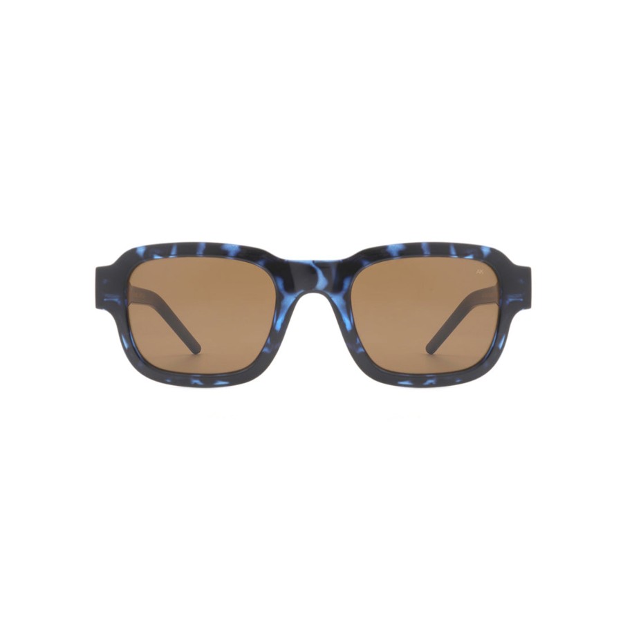 Women A Kjaerbede Sunglasses And Eyewear | A.Kjaerbede Halo Sunglasses In Demi Blue