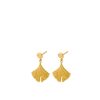 Women Pernille Corydon Earrings | Pernille Corydon Biloba Earrings In Gold