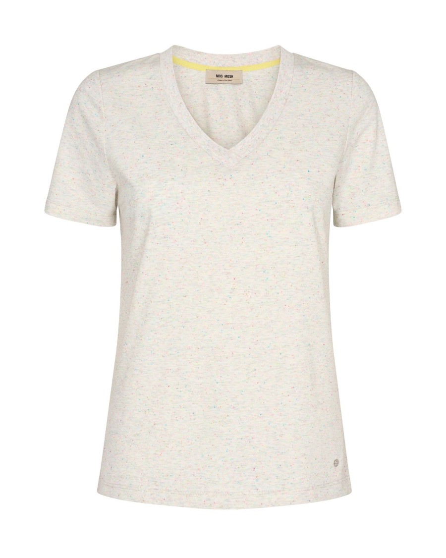 Women Mos Mosh Tops | Mos Mosh Ziva Melange Tee