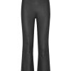 Women Levete room Trousers & Skirts And Shorts | Levete Room Gloria 3 Kick Flare Leather Trouser