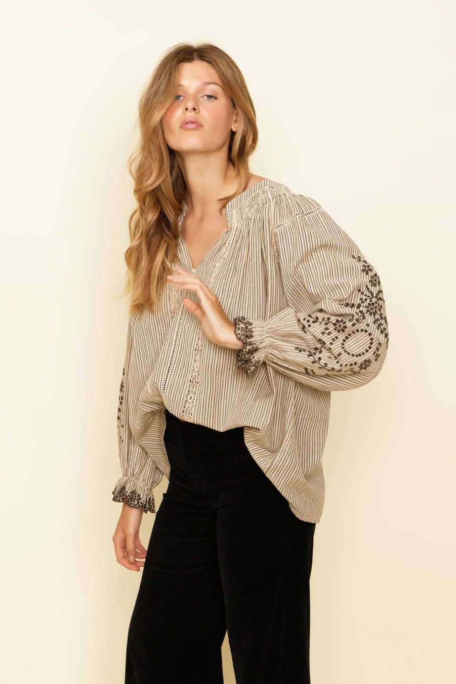 Women Louizon Tops | Louizon Bellevilloise Blouse